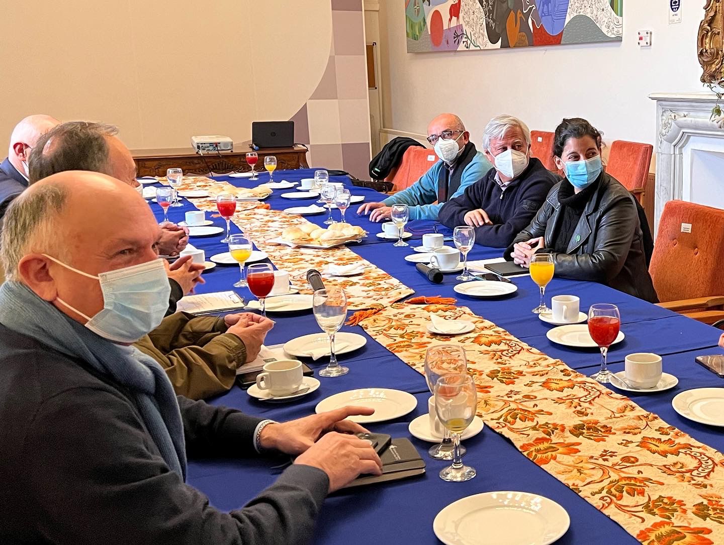 Delegada Daniela Dresdner lideró reunión con parlamentarios por Estado de Excepción