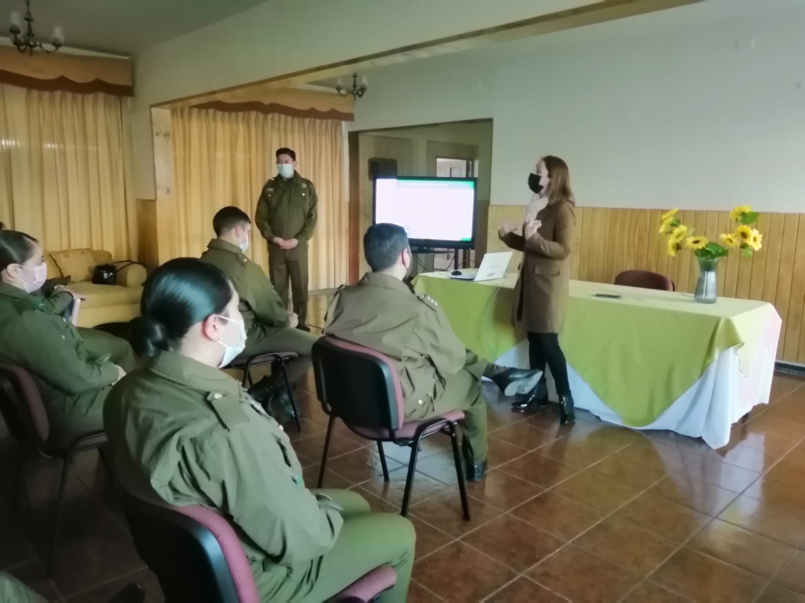 La Dirección Nacional de Derechos Humanos de Carabineros inició jornadas de capacitación a funcionarios de la Octava Zona Bío Bío