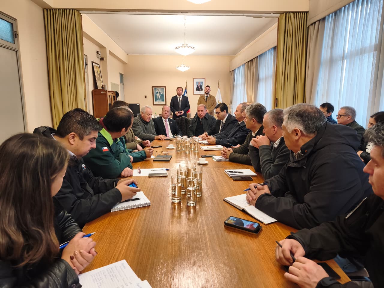 Autoridades activan mesa provincial para reforzar la seguridad en sectores rurales del Biobío