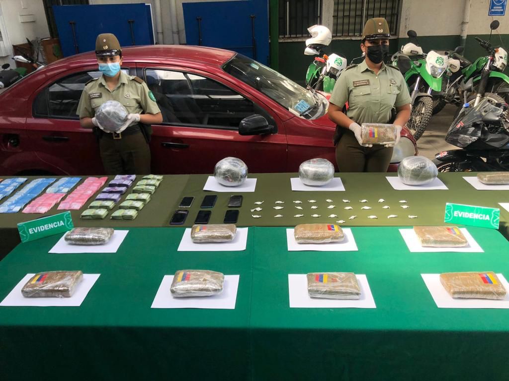 Operativos del O.S.7 de Carabineros  han permitido desarticular más de 45 puntos de microtráfico en la Provincia del Bío Bío.