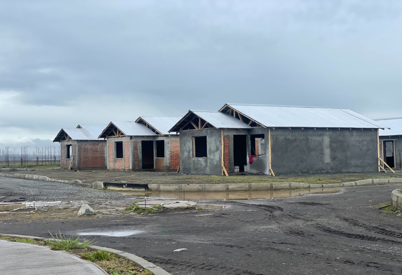 Más de un 60% de avance presenta el conjunto habitacional San Lorencito ll y Unión y Esperanza de Quilleco