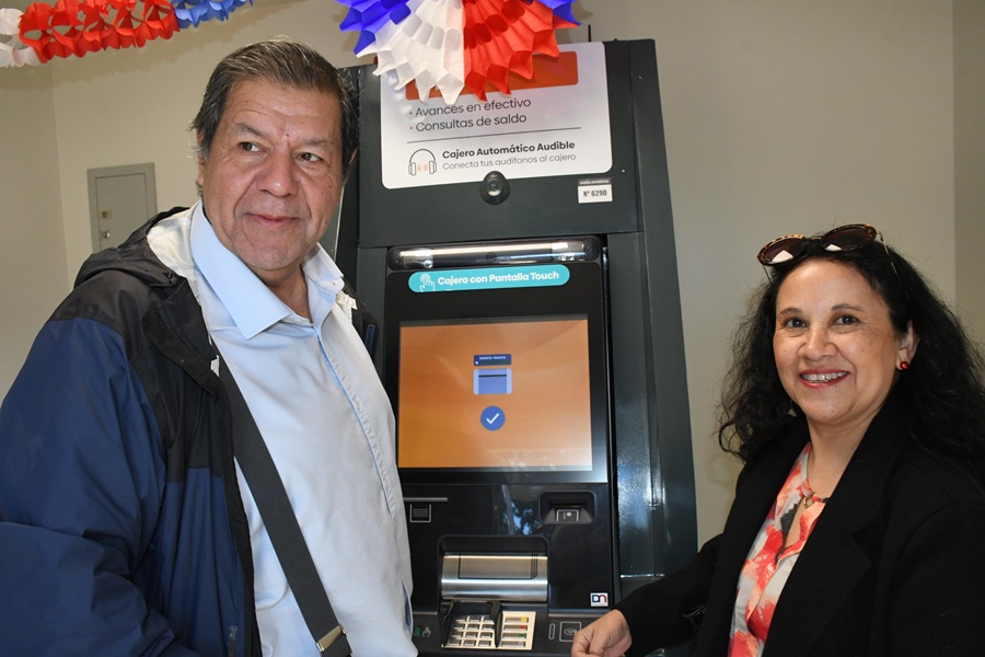 Tucapel cuenta con un nuevo cajero automático