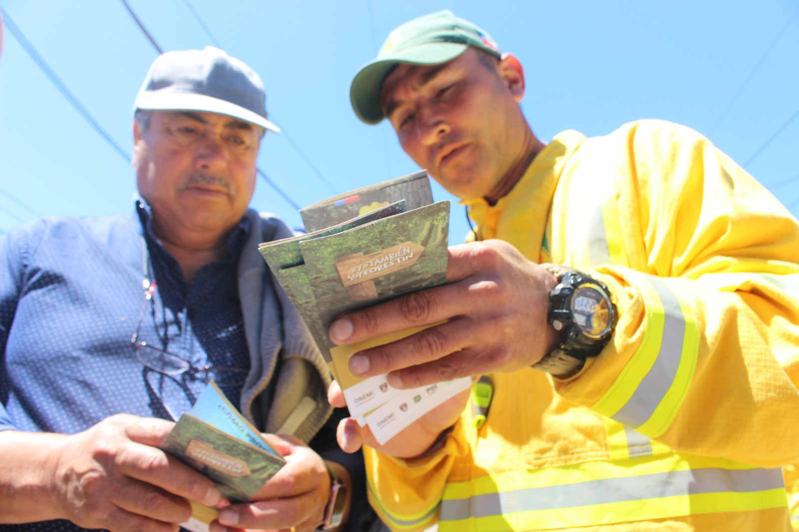 CONAF y EFE Sur lanzan campaña de prevención de incendios en Biotrén y Corto Laja