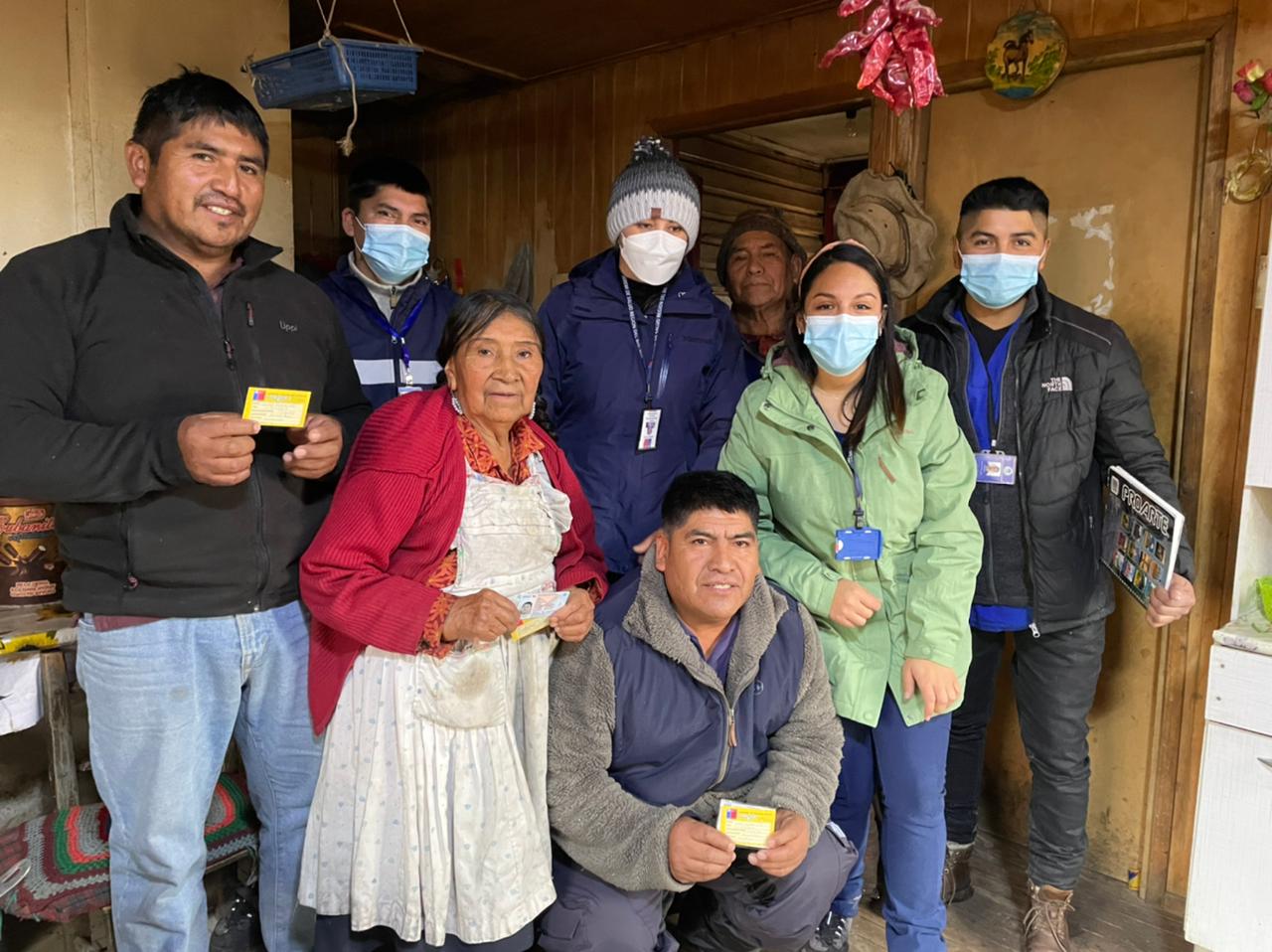 Seremi de Salud realiza Operativo de Vacunación en uno de los puntos más apartado de la comuna de Alto Bio Bio. 