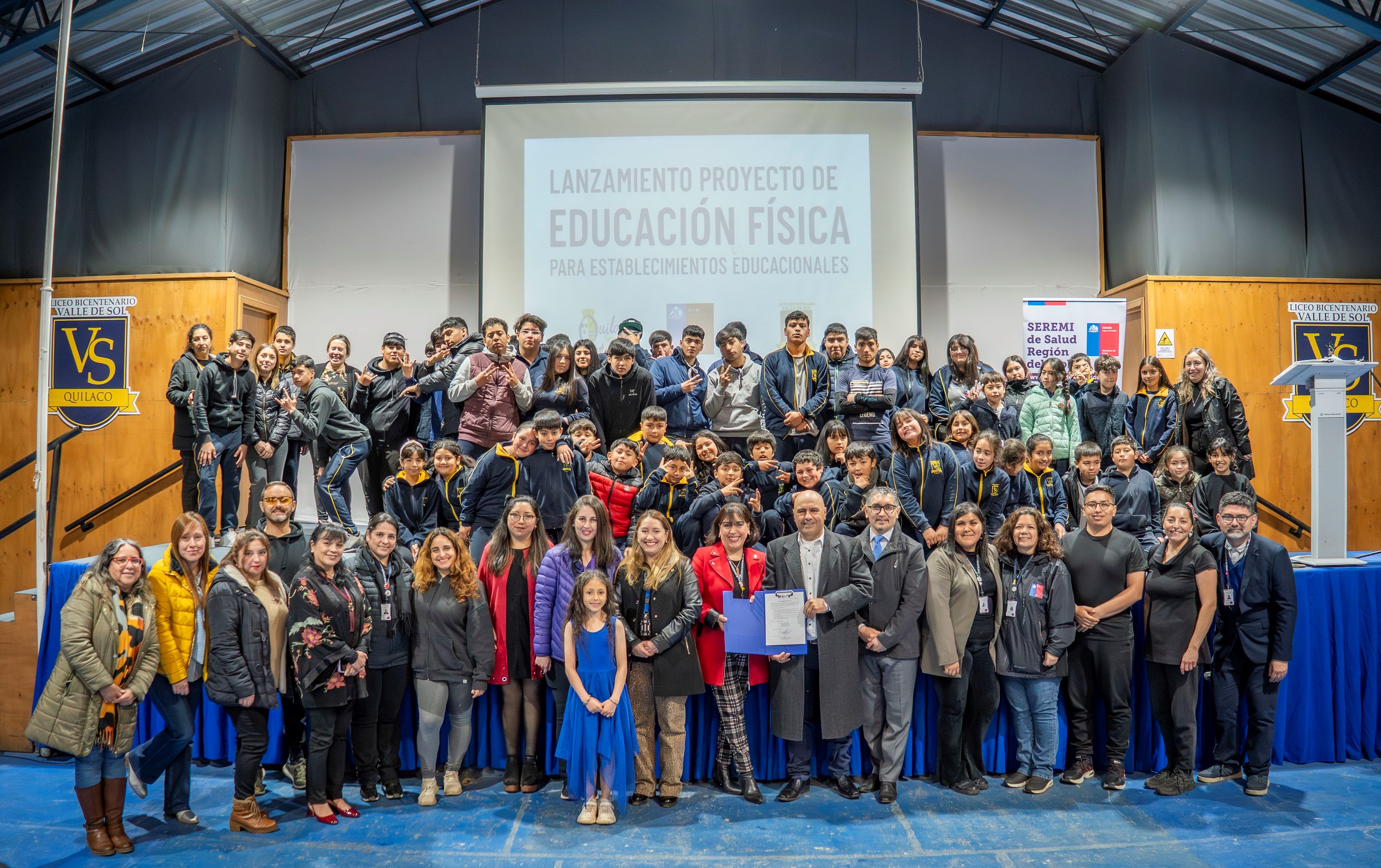 Se inician proyectos que fortalecen actividad física en establecimientos educacionales de 11 comunas de la región