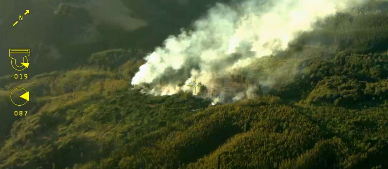 CMPC refuerza difícil combate en Tirúa, mientras que ayer liquidó 4 incendios iniciados el mismo día