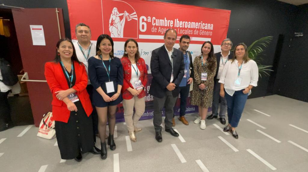 Gobernador Díaz encabeza equipo del Biobío en Cumbre Internacional de Género