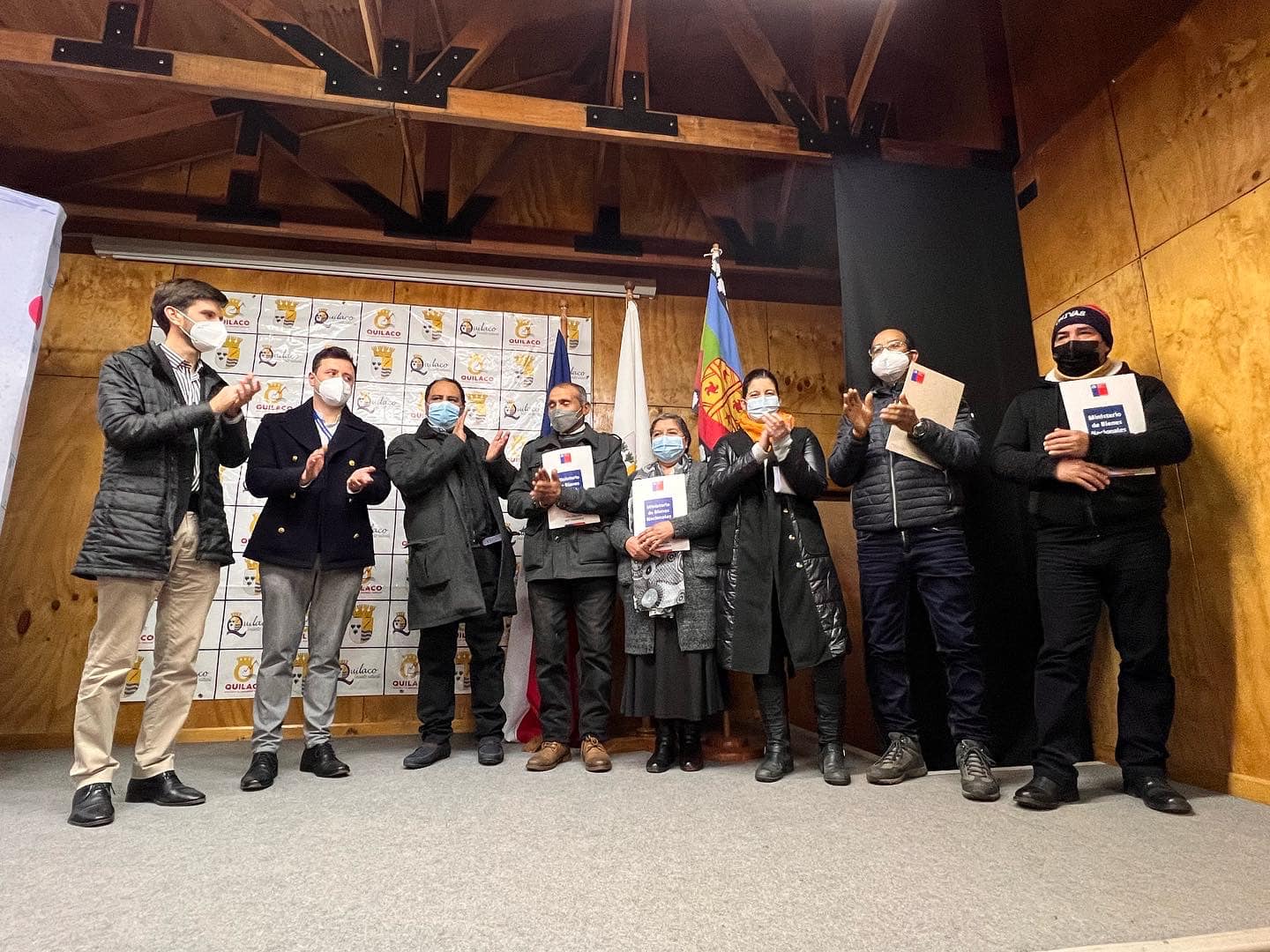 Más de 40 familias de Quilaco y Santa Bárbara recibieron sus títulos de dominio en actividad liderada por Bienes Nacionales