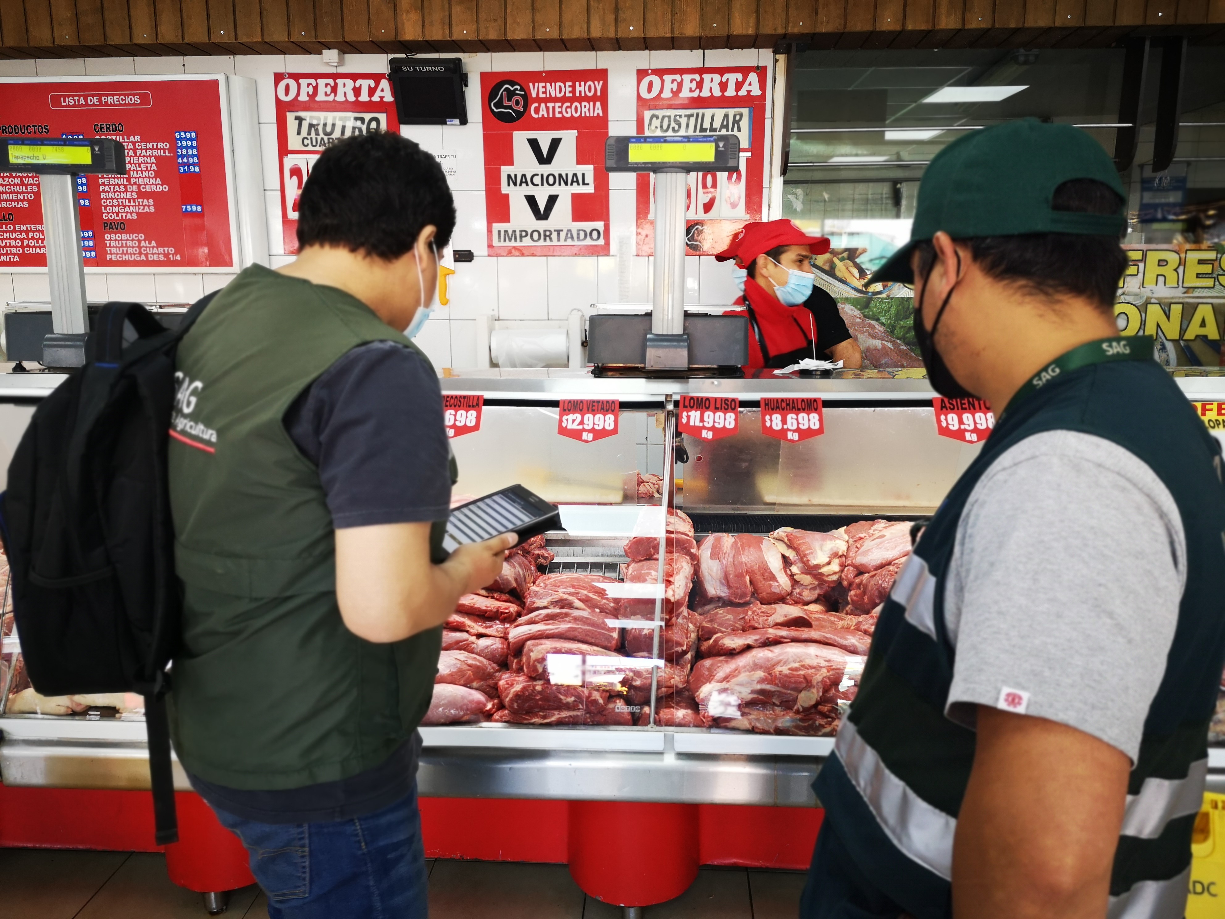 SAG Biobío intensifica fiscalización de productos cárnicos en carnicerías y supermercados las semanas previas a Navidad