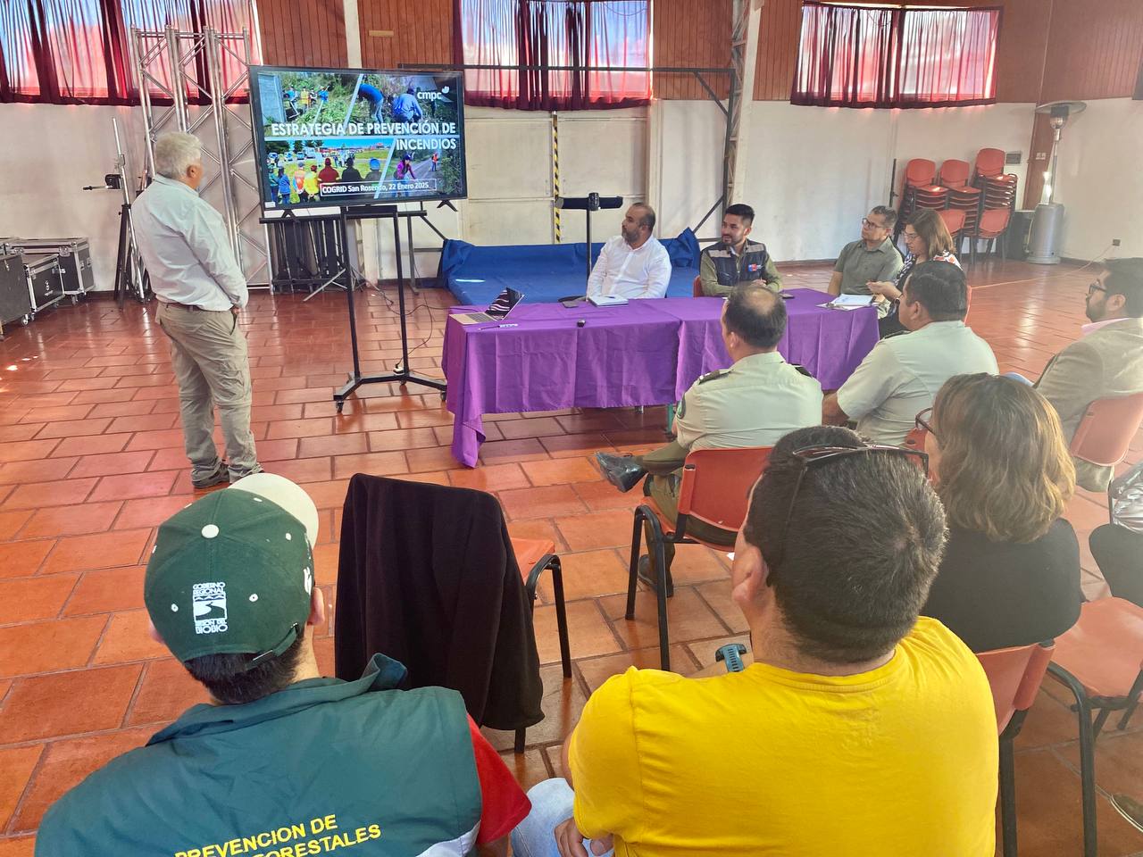 COGRID de San Rosendo determinó aumento de incendios forestales por negligencia.