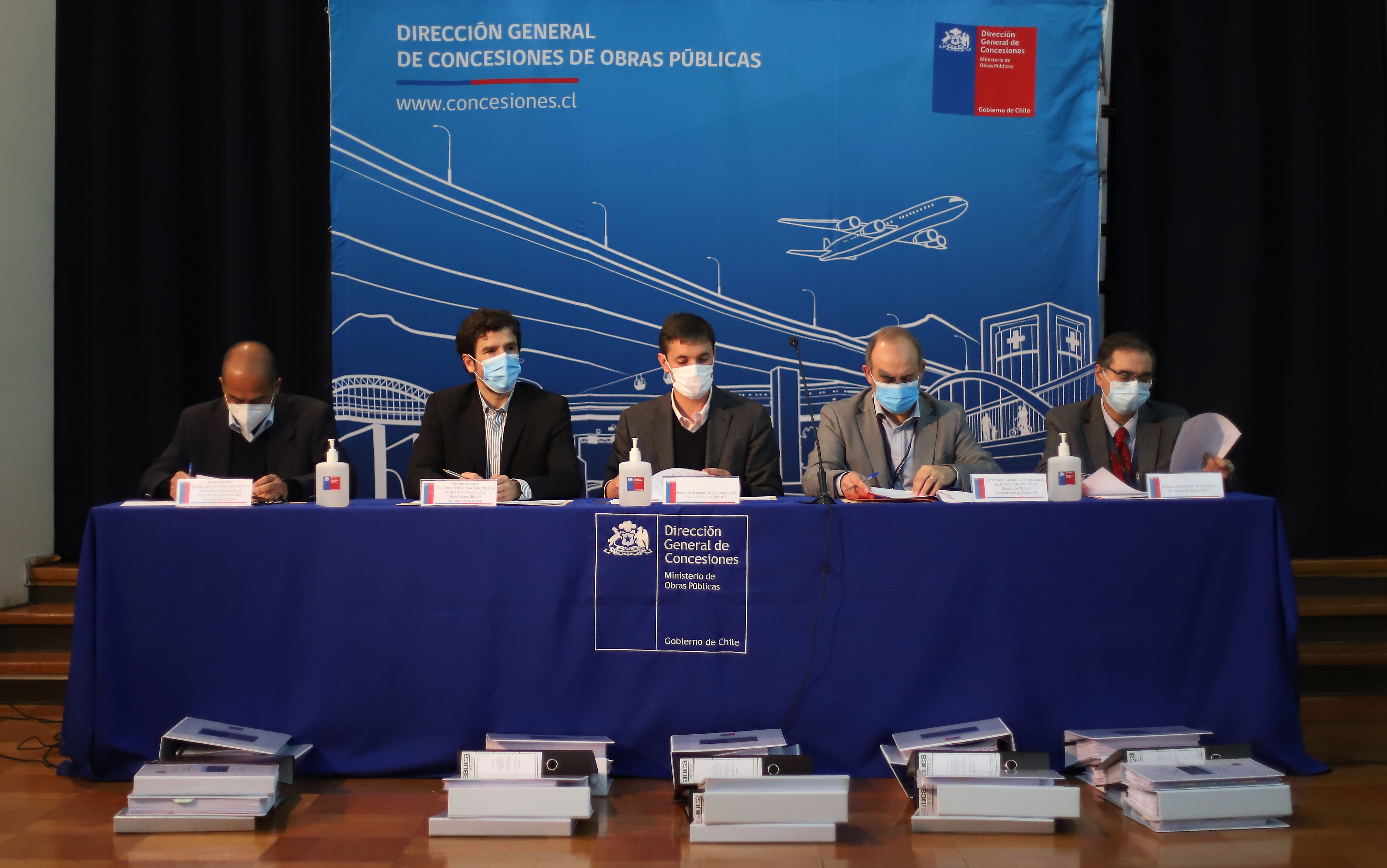 Recepcionan Ofertas de la Segunda Concesión de la Ruta 5, en el tramo Chillán - Concepción.