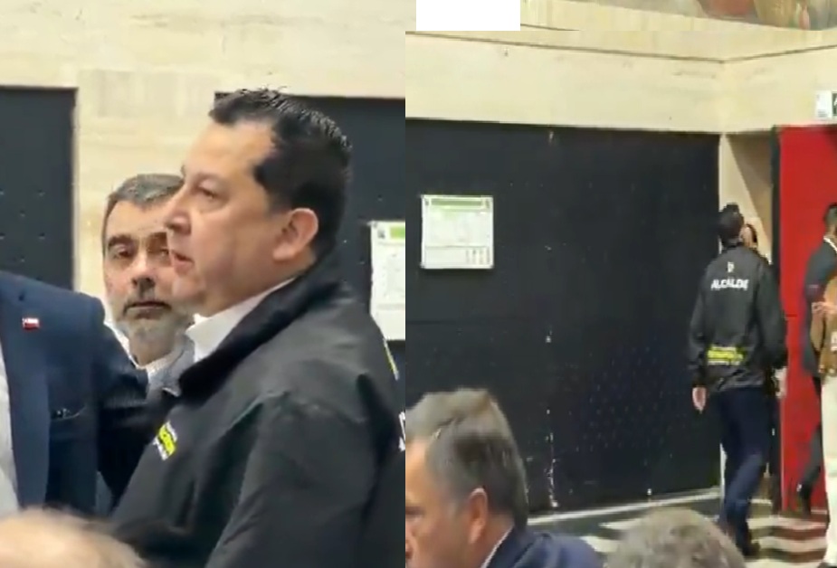 Cumbre con Kast: Alcalde de Concepción gritó "todos los corruptos van a caer" y se largó